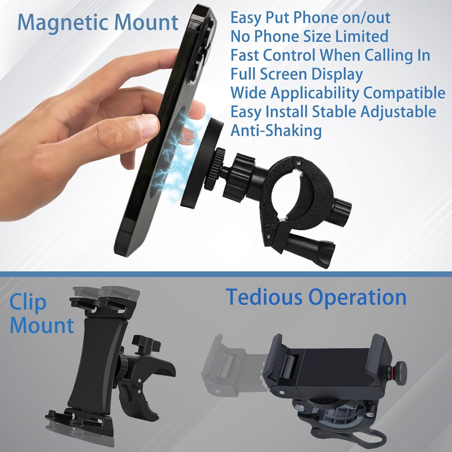 Bike Phone Mount Magnetic - The Mount I use!
