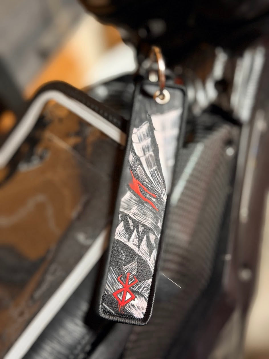Berserk Double Sided Moto Tag