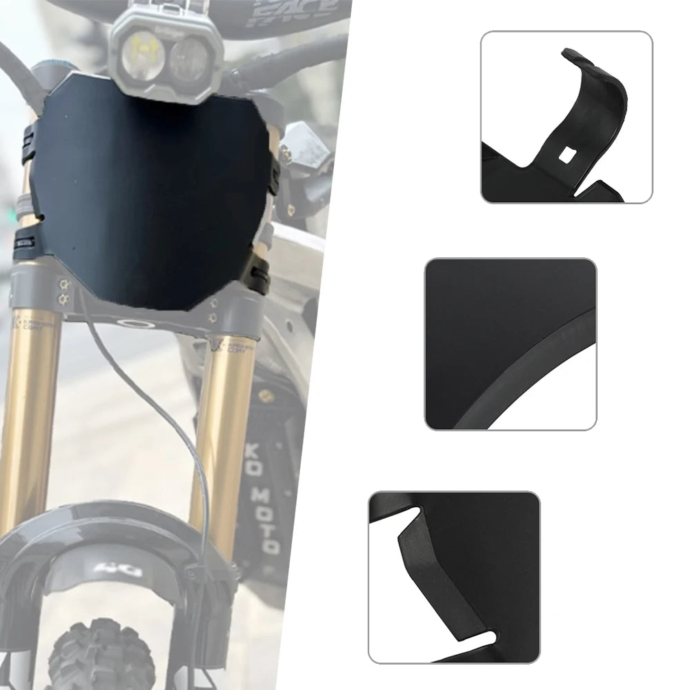 Blacked out Front Plate