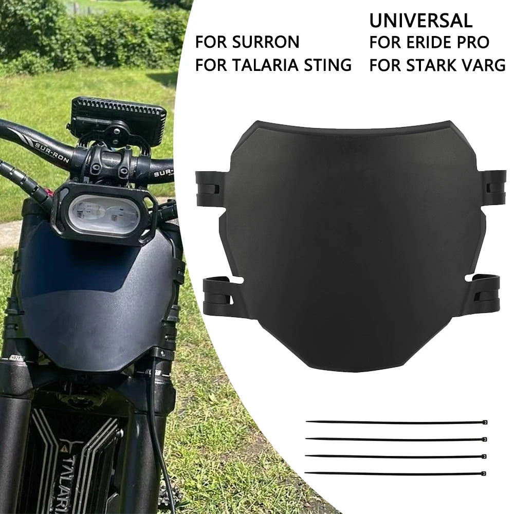 Blacked out Front Plate