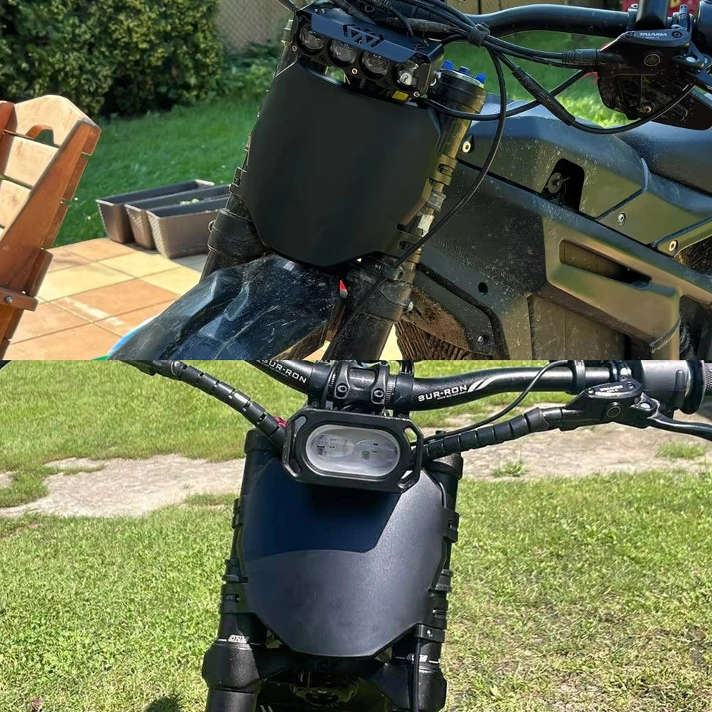 Blacked out Front Plate