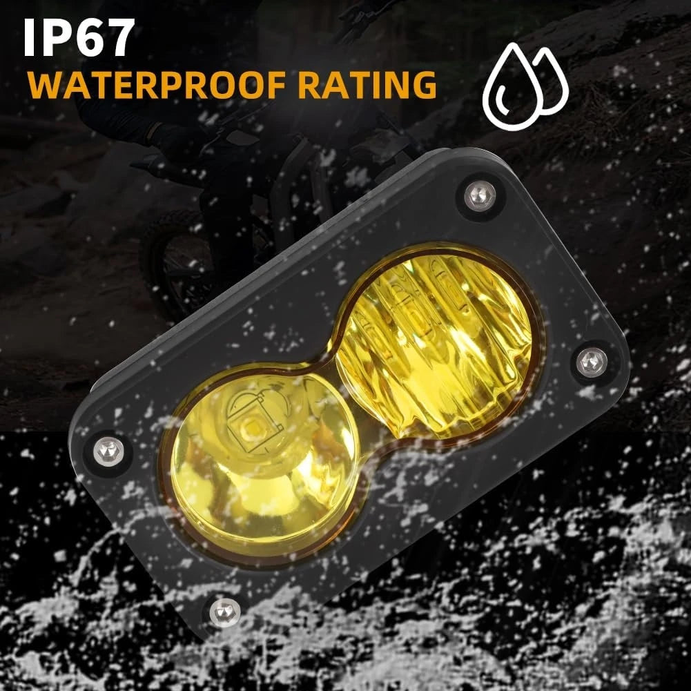 Headlight Kit for Sur-Ron Segway X260 Talaria Sting R MX4 Yellow Light Bar Led