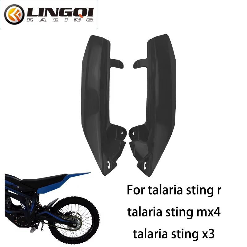 LINGQI RACING Motorcycle Plastic Body Cover Frame Case Guard Rear Side Panels Fairing for Talaria Sting R MX4 X3 Electric Bike